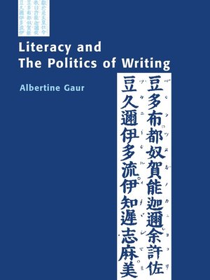 cover image of Literacy and the Politics of Writing